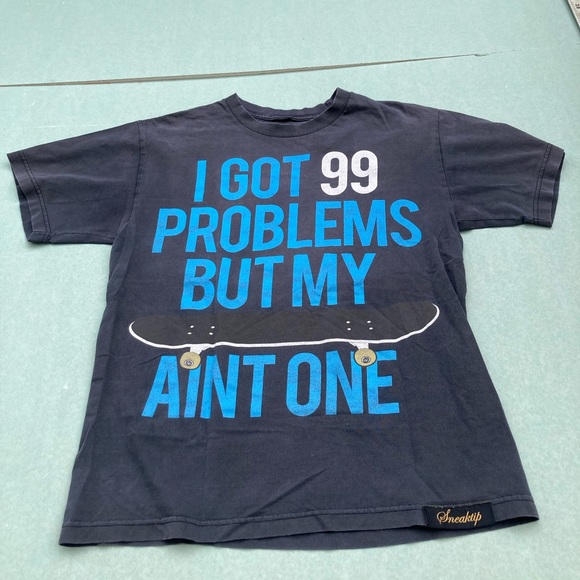 Vintage I got 99 problems but my skateboard ain’t one tee fits size large - Picture 1 of 3